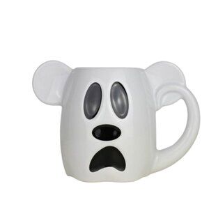 Disney Parks 2018 Halloween Mickey Mouse Ghost Boo To You Coffee Mug Rare HTF